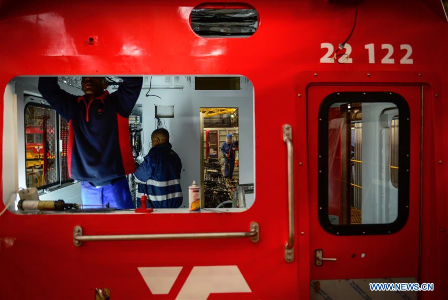 Chinese, South African railway firms exploring new cooperation