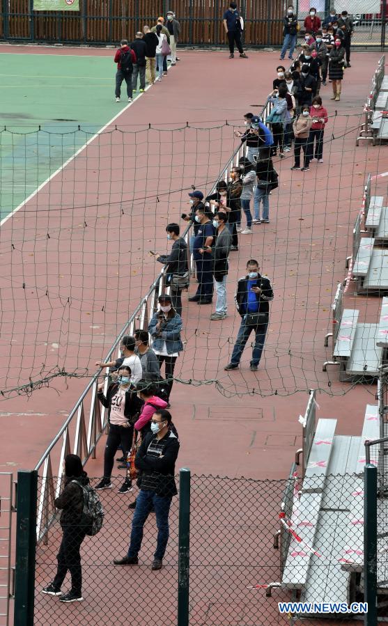 Hong Kong reports triple-digit COVID-19 spike for 3 consecutive days