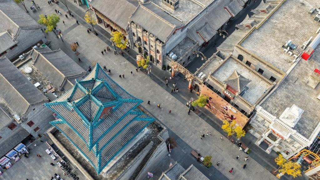 Historic Zhonglou Street in China's Taiyuan renewed with vitality