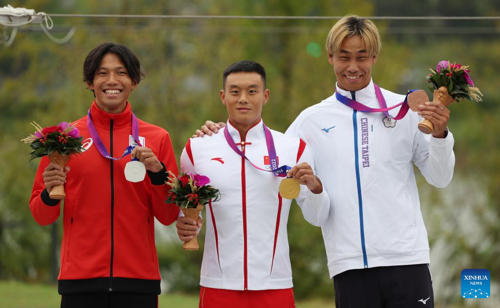 Clean runs secure China two canoe slalom golds at Asian Games
