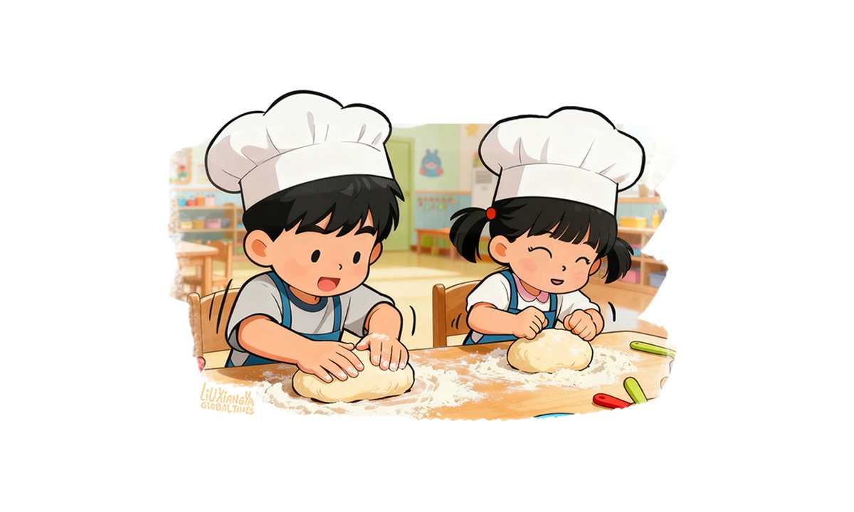 Labor education in kindergartens shapes young minds