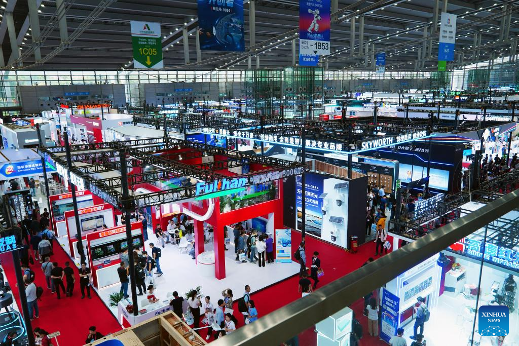 In pics: 20th China Int'l Social and Public Safety Expo in Shenzhen