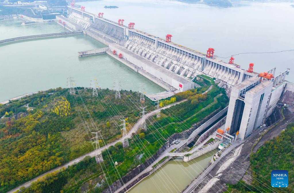 Three Gorges project generates over 423 bln kWh of electricity in past five years